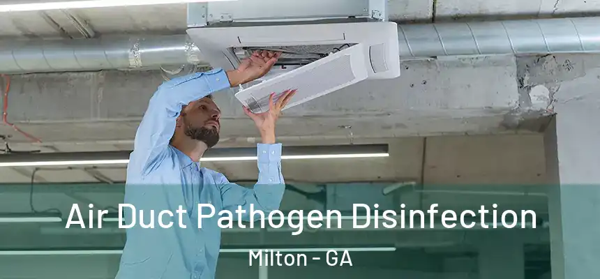  Air Duct Pathogen Disinfection Milton - GA